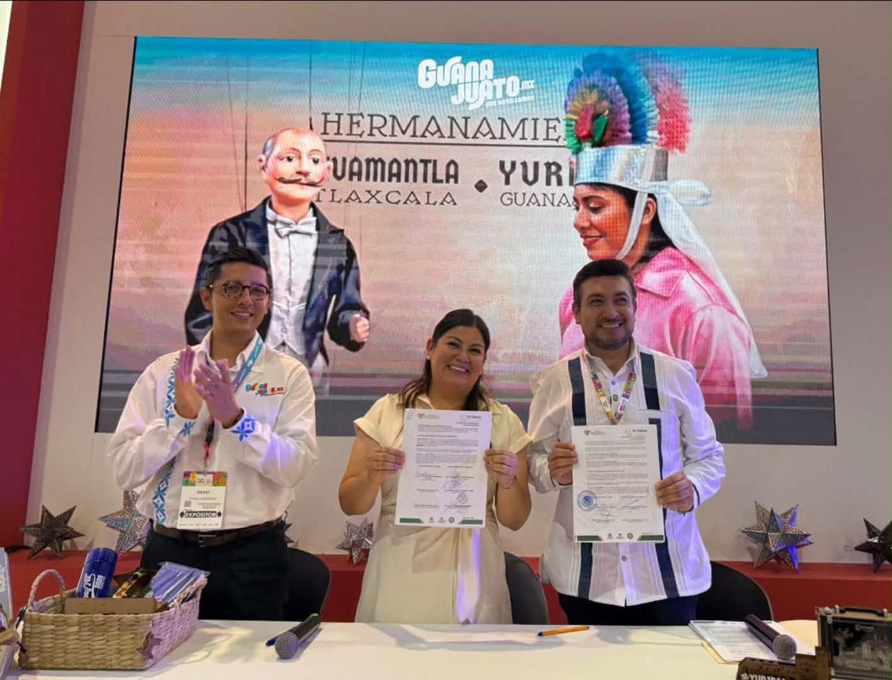 Huamantla suma un nuevo hermanamiento en el Tianguis Turístico de México